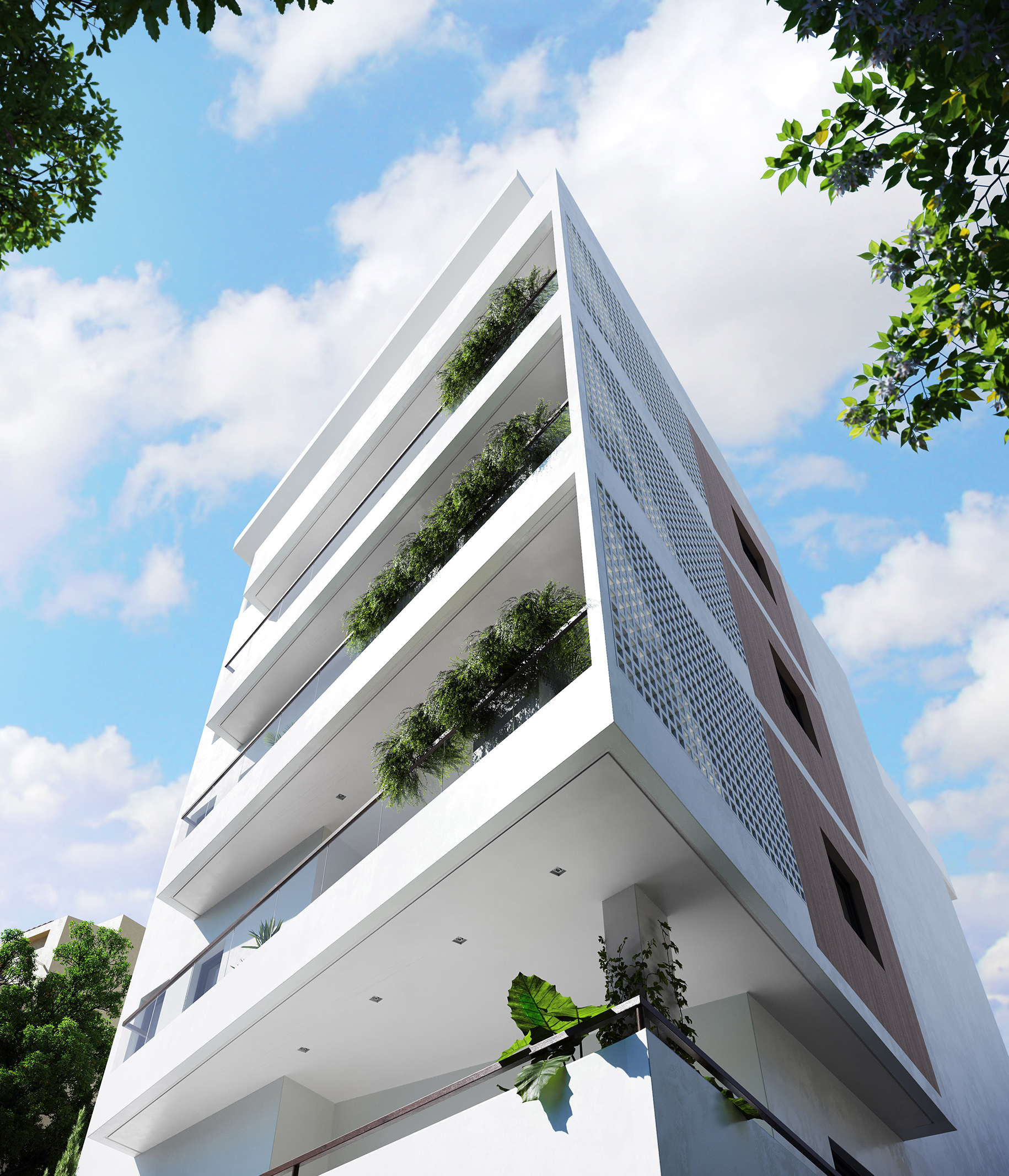 Four-storey residence